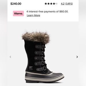 SOLD!Sorel Women's Joan of Arctic Snow Boots